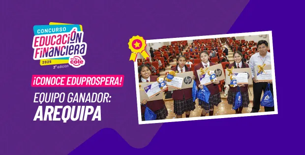 Estudiantes de Arequipa presentan iniciativa digital que impulsa habilidades financieras esenciales en escolares