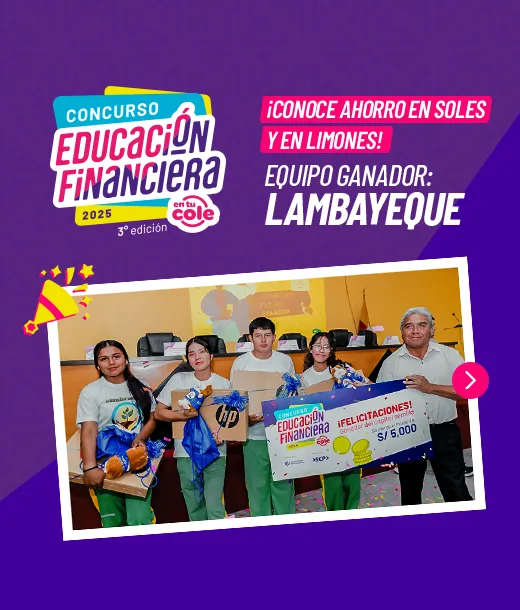 Estudiantes de Lambayeque proponen crear una cooperativa escolar para fomentar el ahorro desde el colegio